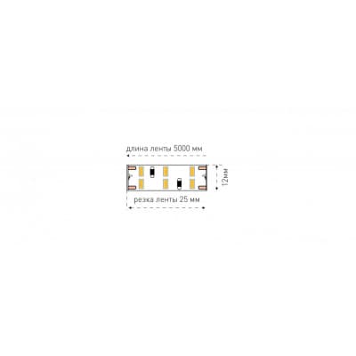 Светодиодная лента  SWG4240x2-12-24-WW SWG