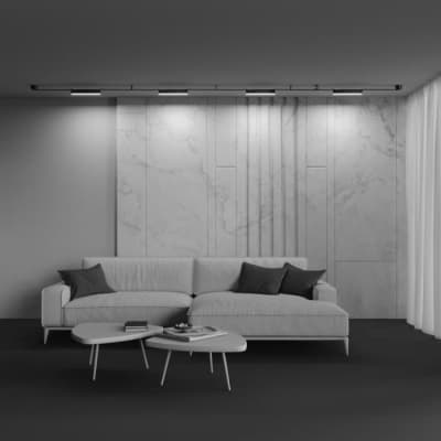 Трековый светильник Maytoni Basis TR129B-12W4K-B