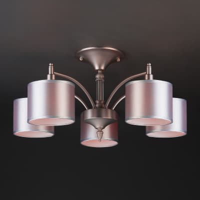 Люстра потолочная Eurosvet Adagio 60080/5 сатин-никель