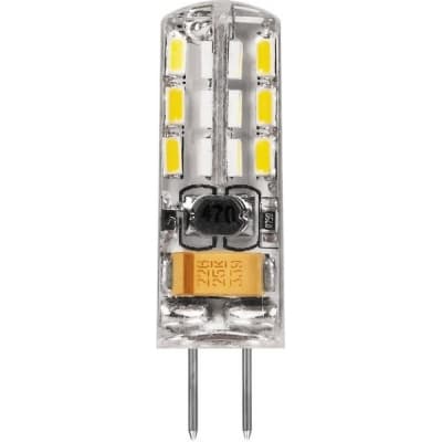 Лампа светодиодная Feron LB-420 12V G4 2W 6400К 25859