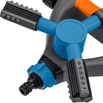 GRINDA PROLine RR-Pro, 250 м2 полив, на подставке с колёсиками, 3 профессиональных сопла, распылитель круговой 429317