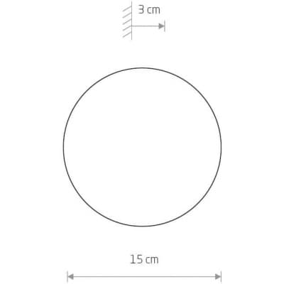 Настенный светильник Nowodvorski Ring Led S 7637