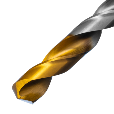 Сверло спиральное по металлу 12 x 151 мм, Р6М5, Golden Tip  Denzel 718244