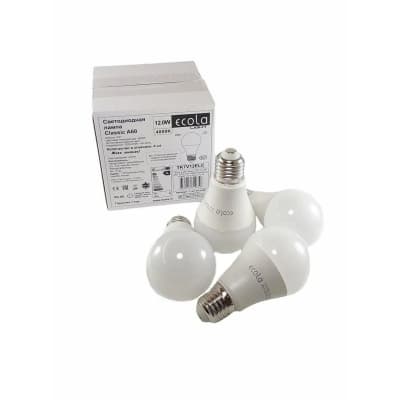 Лампа светодиодная Ecola Light Classic LED 12W A60 E27 4000K TK7V12ELC