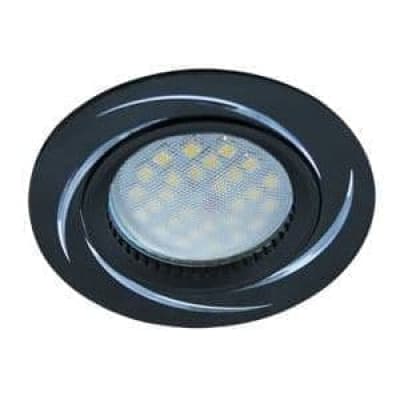 Встраиваемый светильник Ecola MR16 DL3181 GU5.3 черный/алюминий FB1607EFF