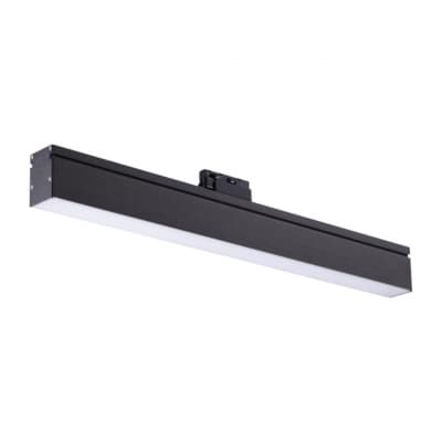 Однофазный трековый светодиодный светильник IP20 4000K 18W 100-240V ITER 358186 PORT NT19 077 черный