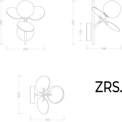 Бра Zortes Floret ZRS.01201.01