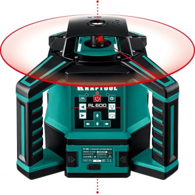 KRAFTOOL RL600 ротационный лазерный нивелир 34600_z01
