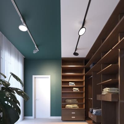 Однофазный трековый светильник IP20 LED 4000K 18W 85-265V HAT 358348 PORT NT20 054 черный
