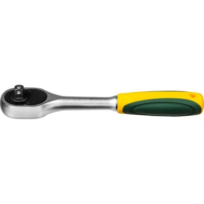 Трещотка для торцовых головок KRAFTOOL 1/4", 72 зубца, Cr-V сталь 27791-1/4_z02