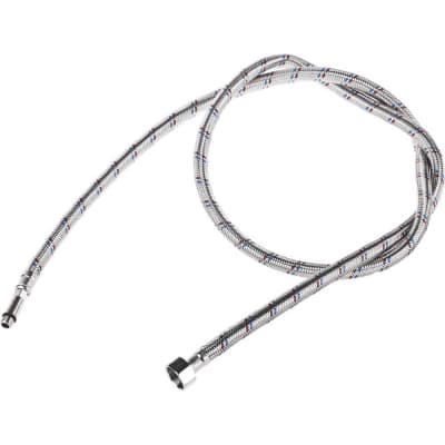 Подводка гибкая STAYER 1/2", 1.5 м, оплетка из нерж. стали, удлиненная для воды к смесителям 51017-150