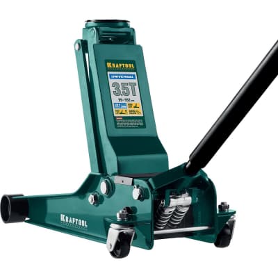 Домкрат гидравлический подкатной Universal KRAFTOOL 3,5т, 95-552 мм 43454-3.5