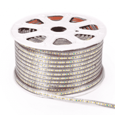 Ecola LED strip 220V STD 4,8W/m IP68 10x6 60Led/m Green зеленая лента  50м. SB5G05ESB