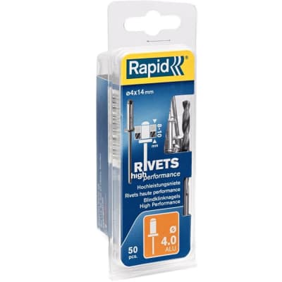 Заклепки из алюминия RAPID 4.0 x 14 мм, 50 шт., 5000385