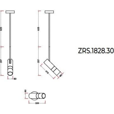 Подвесной светильник Zortes Tweeny ZRS.1828.30