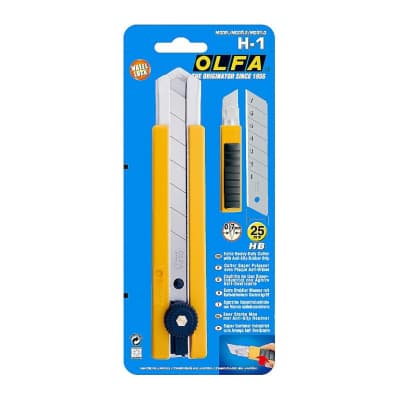 Нож с выдвижным лезвием OLFA 25 мм OL-H-1