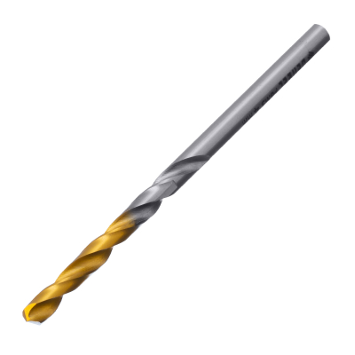 Сверло спиральное по металлу 4 x 75 мм, Р6М5, Golden Tip  Denzel 718229
