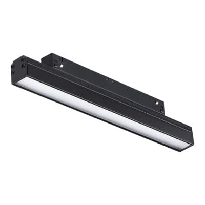 Трековый светильник для низков. шинопровода IP20 LED 4000K 12W 48V FLUM 358410 SHINO NT20 027 черн