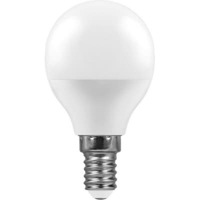 Лампа светодиодная FERON LB-750, G45 (шар малый), 11W 230V E14 6400К 25948