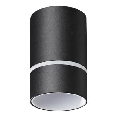Светильник накладной IP20 GU10 9W 235V ELINA 370731 OVER NT21 000 черный   NOVOTECH ELINA 370731