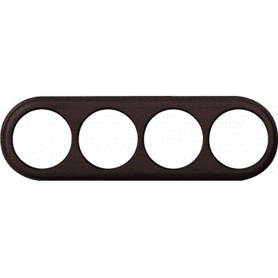 Рамка на 4 поста Werkel Legend WL15-frame-04 венге 4690389117275