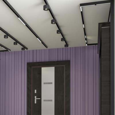 Трековый светильник для низковольного шинопровода IP20 LED 4000K 24W 48V FLUM 358606 SHINO NT21 000 черный   NOVOTECH FLUM 358606