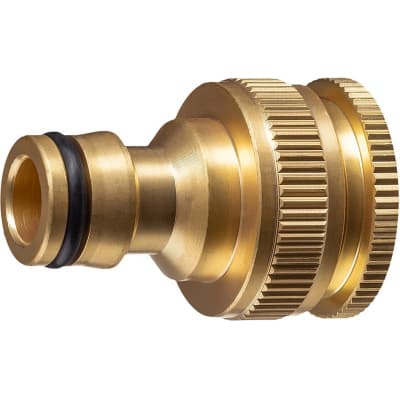 GRINDA PROLine BI-U, 1/2 - 3/4", адаптер штуцерный с внутренней резьбой, из латуни 8-426105_z02