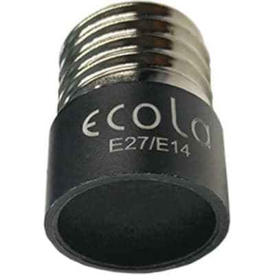Переходник Ecola base  с цоколя E27 на E14 Черный A7T14BEAY