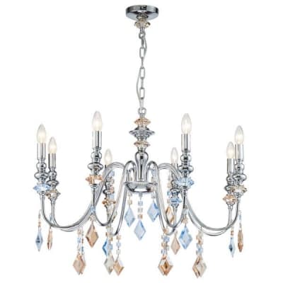 Подвесная люстра Maya MAYA 4450.8 chrome Lucia Tucci