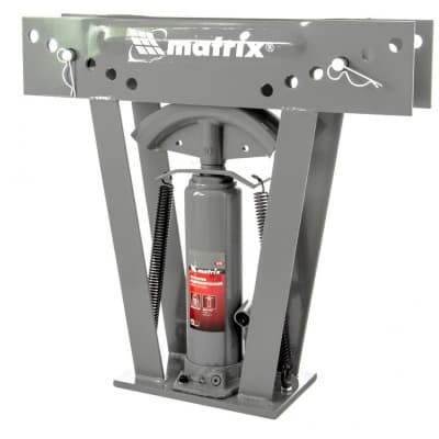 Трубогиб гидравлический, 1/2-2, 12 т, в комплекте с башмаками Matrix 181335