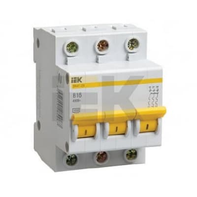 Автоматический выключатель IEK ВА47-29 3Р 25А 4,5кА х-ка С MVA20-3-025-C