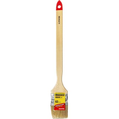 Кисть радиаторная STAYER 63 мм, 2,5", щетина натуральная, деревянная ручка UNIVERSAL 0112-63_z01