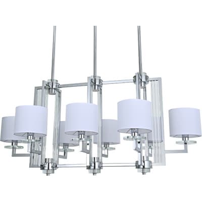 Подвесная люстра Newport 35400 35408/S chrome без абажуров