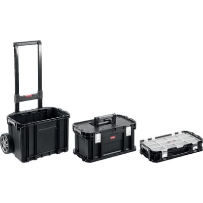 Набор ящиков на колесах SMART ROLLING Keter 22", пластиковый 38390-22