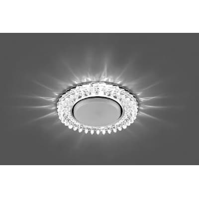 Светильник потолочный встраиваемый (ФВО) FERON CD4027, под лампу с LED подсветкой 20LED*2835 SMD 4000K 29541