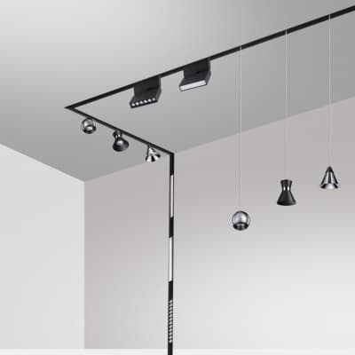 Трековый светильник для низков. шинопровода IP20 LED 4000К 12W 48V FLUM 358468 SHINO NT20 028 белый