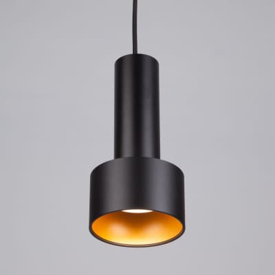 Подвесной светильник 50134/1 LED черный/золото