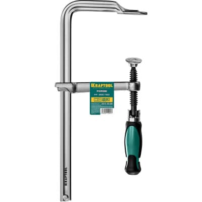 FORGE FF-300/120 струбцина тип F 300/120 мм, 550 кгс, KRAFTOOL 32014-120-300