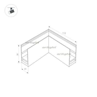 Коннектор Arlight MAG-25 033247