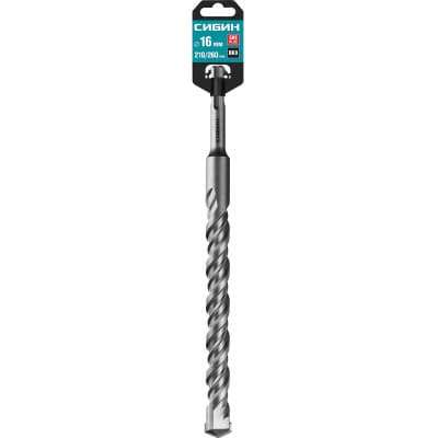 СИБИН Бур SDS-plus 16 х 260 мм 29312-260-16