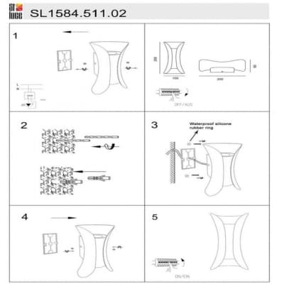 Архитектурная подсветка Cosetto SL1584.511.02 ST Luce