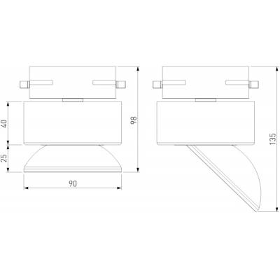 Трековый светильник Elektrostandard Smooth 85515/01