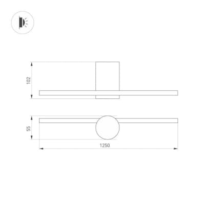 Настенный светильник Arlight VINCI 036931