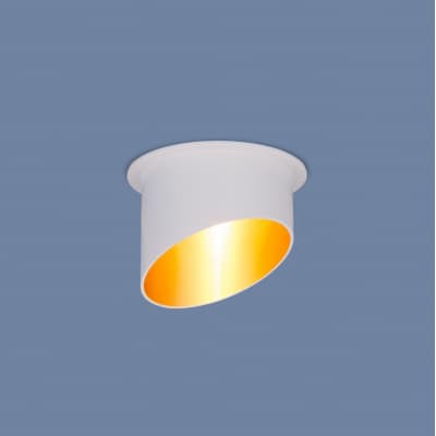 Встраиваемый точечный светильник Elektrostandard 7005 MR16 WH/GD