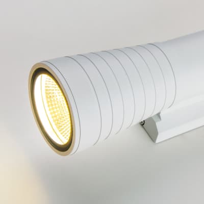 Уличный настенный светильник Elektrostandard Tube 1502 TECHNO LED белый