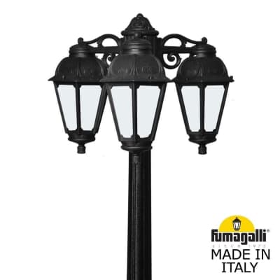 Садово-парковый фонарь FUMAGALLI RICU BISSO/SABA 3L DN K22.157.S30.AYF1RDN
