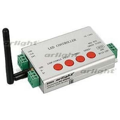 Контроллер Arlight HX-806SB (2048 pix, 12-24V, SD-card, WiFi) 020914