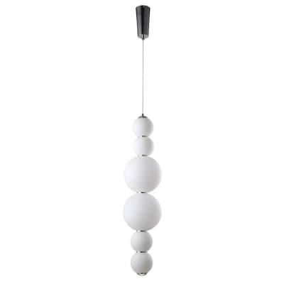 Подвесной светодиодный светильник Crystal Lux Desi SP6 Chrome/White