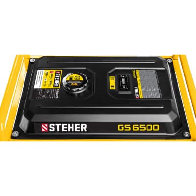 GS-6500 бензиновый генератор, 5500 Вт, STEHER GS-6500