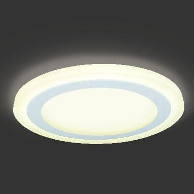 Встраиваемый светильник Gauss Backlight BL118 белый 12+4W Led 3000K